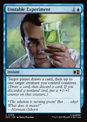 Unstable Experiment - msc Spoiler