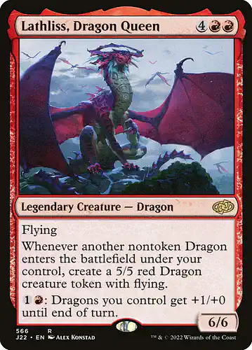 Lathliss, Dragon Queen - j22 Spoiler