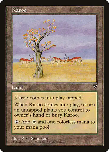 Karoo - vis Spoiler