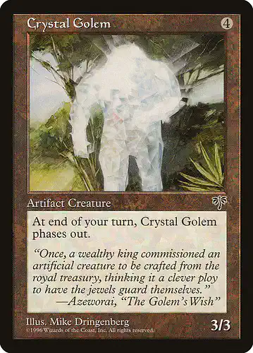 Crystal Golem - mir Spoiler