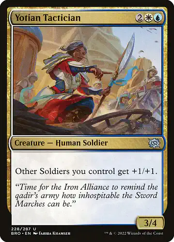 Yotian Tactician - bro Spoiler