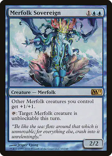 Merfolk Sovereign - m11 Spoiler