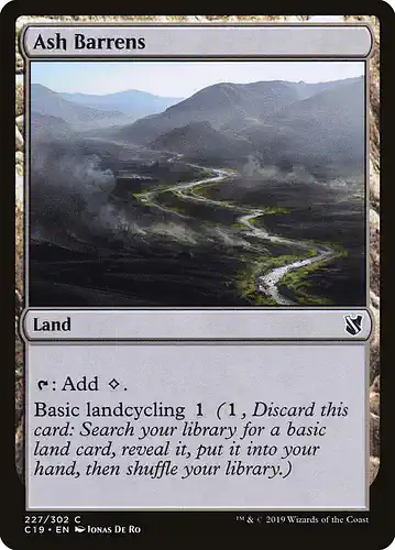 Ash Barrens - c19 Spoiler