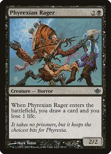Phyrexian Rager - ddd Spoiler