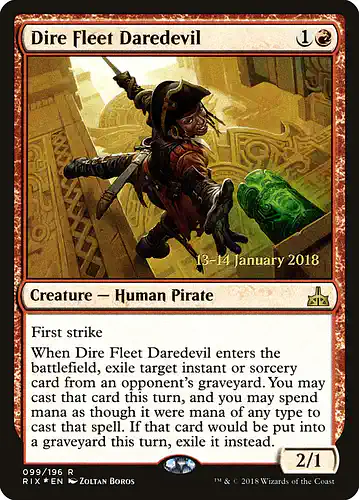 Dire Fleet Daredevil - rix Spoiler