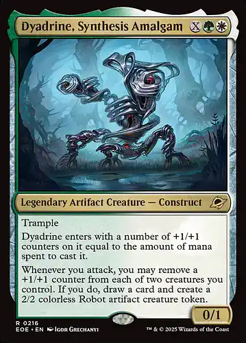 Dyadrine, Synthesis Amalgam - eoe Spoiler
