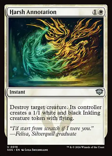 Harsh Annotation - sos Spoiler