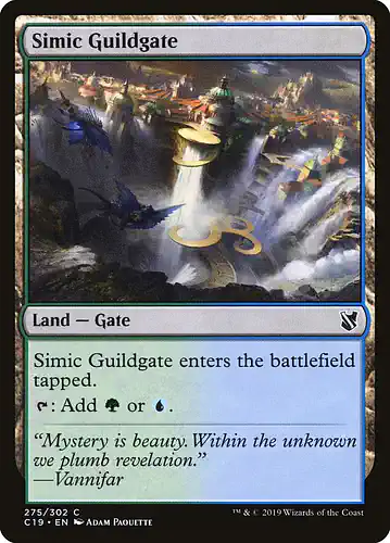 Simic Guildgate - c19 Spoiler