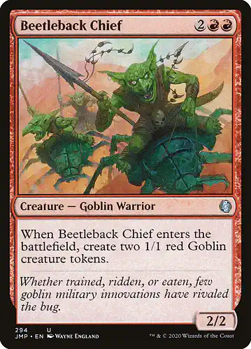 Beetleback Chief - jmp Spoiler