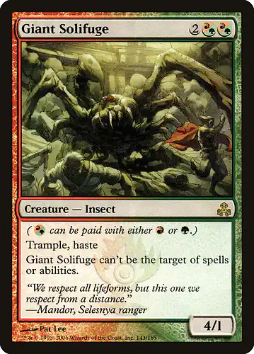 Giant Solifuge - gpt Spoiler