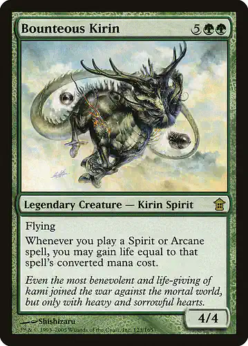 Bounteous Kirin - sok Spoiler