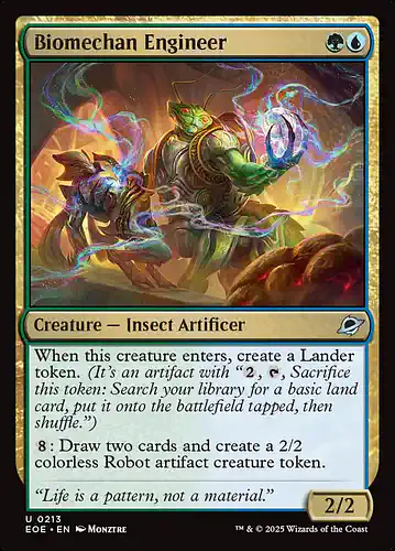 Biomechan Engineer - eoe Spoiler
