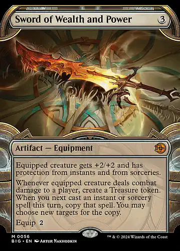 Sword of Wealth and Power - big Spoiler