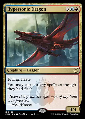 Hypersonic Dragon - clu Spoiler