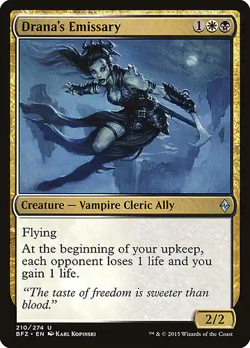 Drana's Emissary - bfz Spoiler