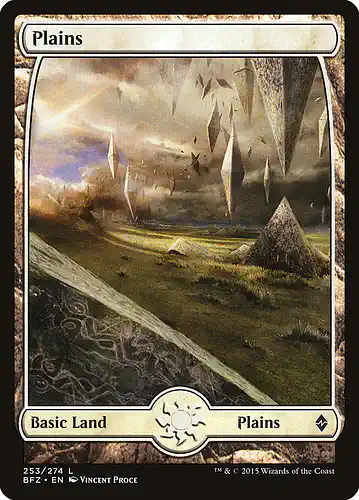 Plains - bfz Spoiler