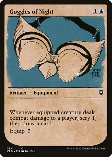 Goggles of Night - clb Spoiler