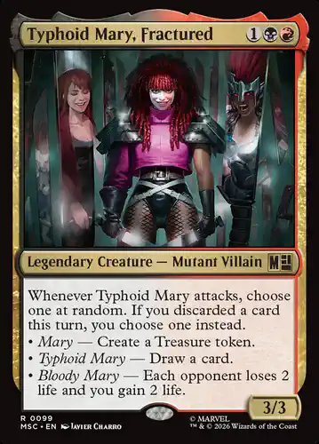 Typhoid Mary, Fractured - msc Spoiler