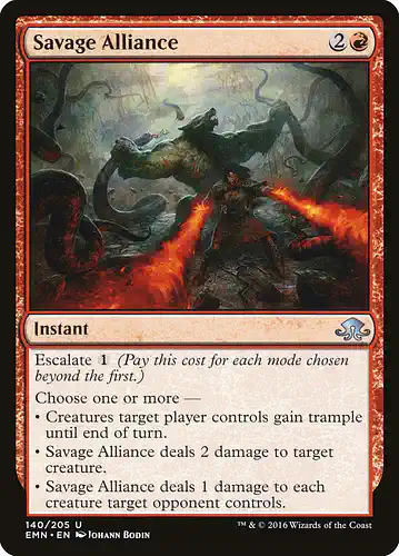 Savage Alliance - emn Spoiler