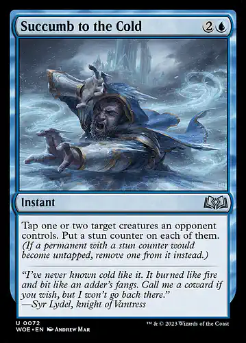 Succumb to the Cold - woe Spoiler