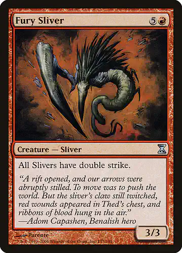 Fury Sliver - tsp Spoiler