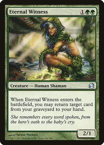 Eternal Witness - mma Spoiler