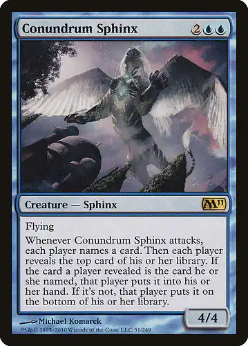 Conundrum Sphinx - m11 Spoiler