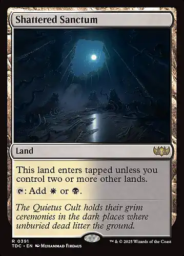 Shattered Sanctum - tdc Spoiler