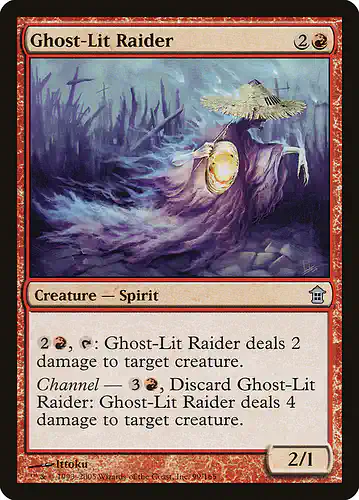 Ghost-Lit Raider - sok Spoiler