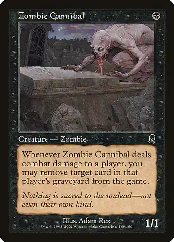 Zombie Cannibal - ody Spoiler
