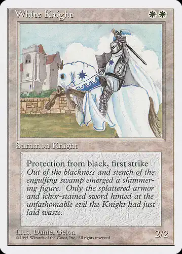 White Knight - 4ed Spoiler