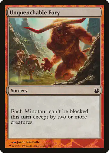 Unquenchable Fury - bng Spoiler