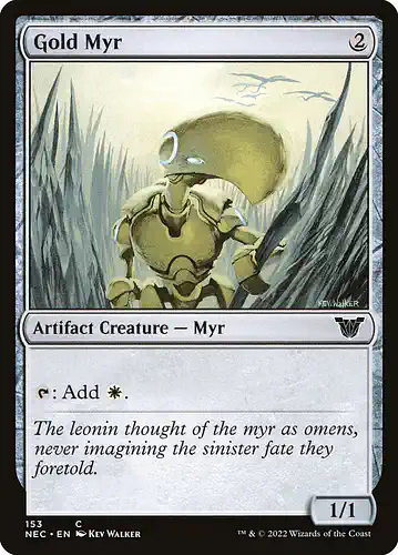 Gold Myr - nec Spoiler