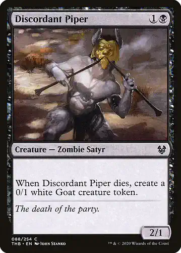 Discordant Piper - thb Spoiler