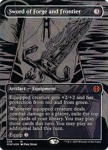 Sword of Forge and Frontier - one Spoiler