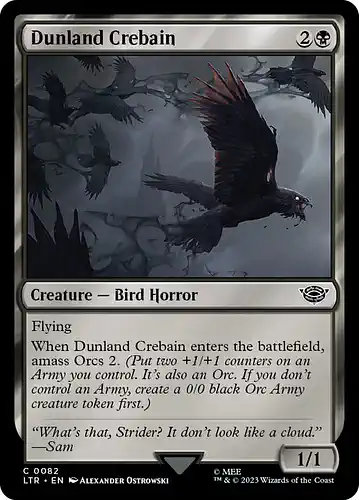Dunland Crebain - ltr Spoiler