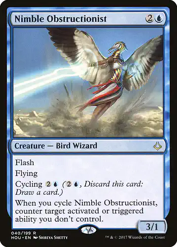 Nimble Obstructionist - hou Spoiler