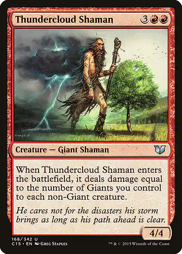 Thundercloud Shaman - c15 Spoiler