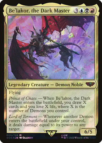 Be'lakor, the Dark Master - 40k Spoiler