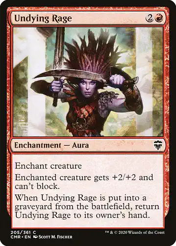 Undying Rage - cmr Spoiler
