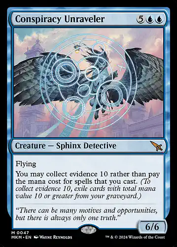 Conspiracy Unraveler - mkm Spoiler