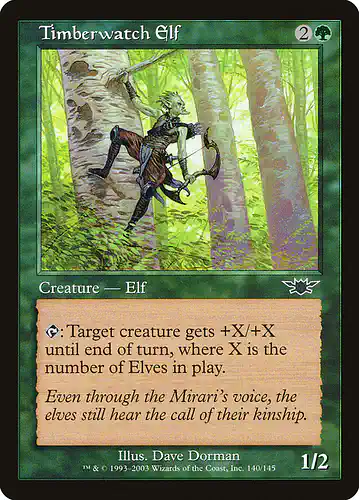 Timberwatch Elf - lgn Spoiler