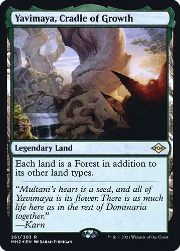 Yavimaya, Cradle of Growth - mh2 Spoiler