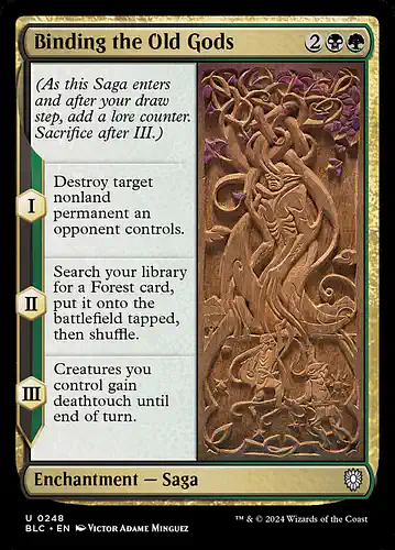 Binding the Old Gods - blc Spoiler