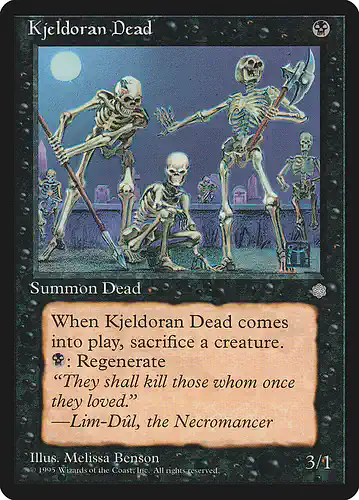 Kjeldoran Dead - ice Spoiler