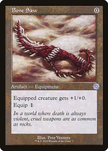Bone Saw - brr Spoiler
