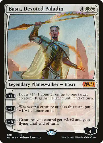 Basri, Devoted Paladin - m21 Spoiler