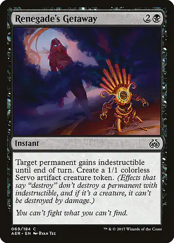 Renegade's Getaway - aer Spoiler