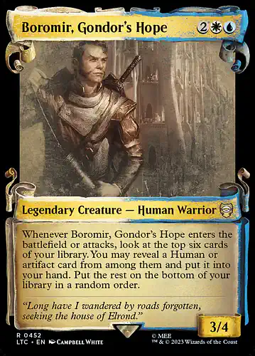 Boromir, Gondor's Hope - ltc Spoiler