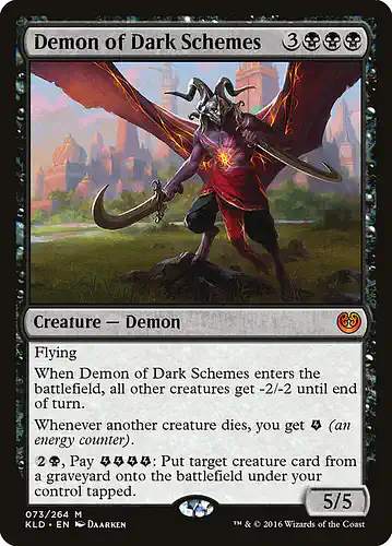 Demon of Dark Schemes - kld Spoiler
